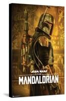 Star Wars: The Mandalorian Season 2 - Boba Fett One Sheet-Trends International-Stretched Canvas
