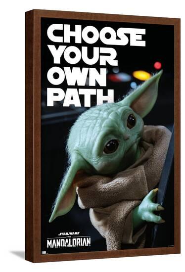 Star Wars: The Mandalorian Season 2 - Choose Your Own Path Premium Poster--Framed Poster