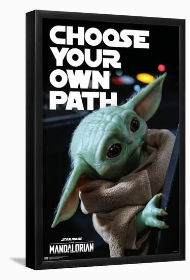 Star Wars: The Mandalorian Season 2 - Choose Your Own Path-Trends International-Framed Poster