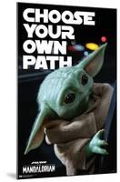 Star Wars: The Mandalorian Season 2 - Choose Your Own Path-Trends International-Mounted Poster