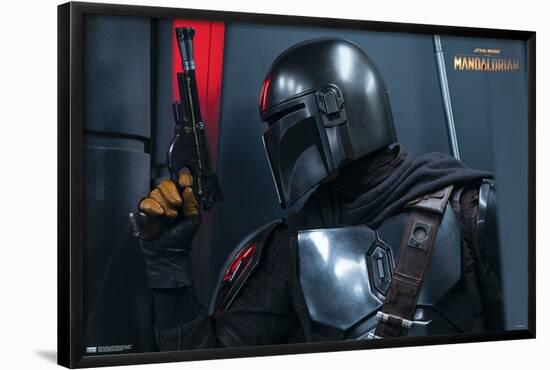 Star Wars: The Mandalorian Season 2 - Fight-Trends International-Framed Poster