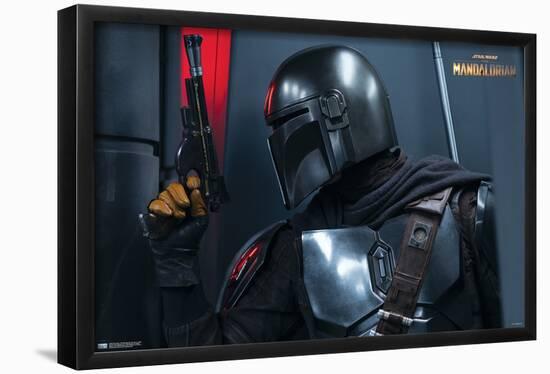 Star Wars: The Mandalorian Season 2 - Fight-Trends International-Framed Poster