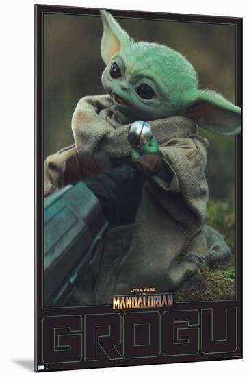 Star Wars The Mandalorian Season 2 - Grogu-null-Mounted Standard Poster