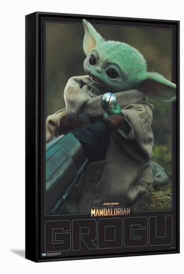 Star Wars: The Mandalorian Season 2 - Grogu-Trends International-Framed Stretched Canvas