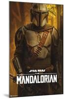 Star Wars: The Mandalorian Season 2 - Mandalorian-Trends International-Mounted Poster