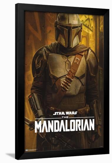 Star Wars: The Mandalorian Season 2 - Mandalorian-Trends International-Framed Poster