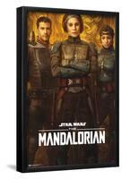 Star Wars: The Mandalorian Season 2 - Mandalorians-Trends International-Framed Poster