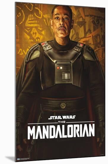 Star Wars: The Mandalorian Season 2 - Moff Gideon-Trends International-Mounted Poster