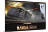 Star Wars: The Mandalorian Season 2 - TIE Fighter Battle-Trends International-Mounted Poster