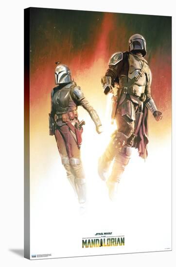 Star Wars: The Mandalorian Season 3 - Duo-Trends International-Stretched Canvas