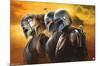 Star Wars: The Mandalorian Season 3 - Helmets-Trends International-Mounted Poster