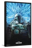 Star Wars: The Mandalorian Season 3 - Lightspeed-Trends International-Framed Poster