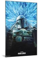Star Wars: The Mandalorian Season 3 - Lightspeed-Trends International-Mounted Poster