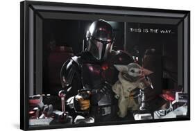 Star Wars: The Mandalorian - This is the Way-Trends International-Framed Poster