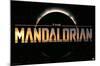 Star Wars: The Mandalorian - Title-Trends International-Mounted Poster