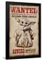 Star Wars: The Mandalorian - Wanted-Trends International-Framed Poster