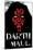 Star Wars: The Phantom Menace - Darth Maul Charcoal-Trends International-Mounted Poster