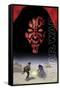 Star Wars: The Phantom Menace - Darth Maul One Sheet-Trends International-Framed Stretched Canvas