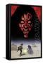 Star Wars: The Phantom Menace - Darth Maul One Sheet-Trends International-Framed Stretched Canvas