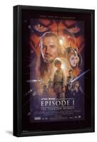 Star Wars: The Phantom Menace - One Sheet-Trends International-Framed Poster