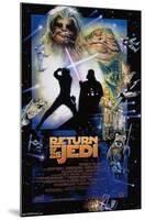 Star Wars: The Return Of The Jedi - One Sheet Premium Poster-null-Mounted Standard Poster