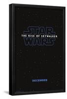 Star Wars: The Rise Of Skywalker - Logo Teaser One Sheet-Trends International-Framed Poster
