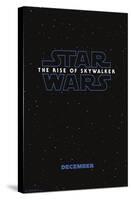 Star Wars: The Rise Of Skywalker - Logo Teaser One Sheet-Trends International-Stretched Canvas