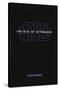 Star Wars: The Rise Of Skywalker - Logo Teaser One Sheet-Trends International-Stretched Canvas