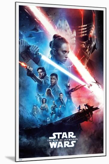 Star Wars: The Rise of Skywalker - Official One Sheet-null-Mounted Standard Poster
