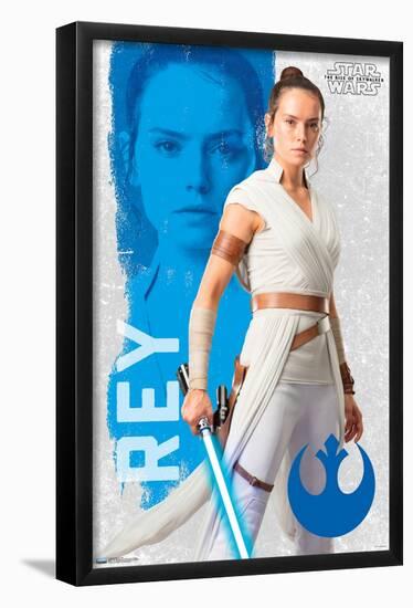 Star Wars: The Rise Of Skywalker - Rey-Trends International-Framed Poster