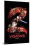 Star Wars: Visions Season 2 - One Sheet-Trends International-Mounted Poster