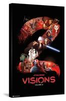 Star Wars: Visions Season 2 - One Sheet-Trends International-Stretched Canvas