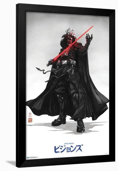 Star Wars: Visions - Vader-Trends International-Framed Poster