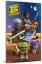 Star Wars: Young Jedi Adventures - Group-Trends International-Mounted Poster