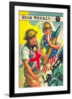 Star Weekly: Ally Artillery-null-Framed Art Print