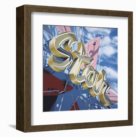 Star-Anthony Ross-Framed Art Print