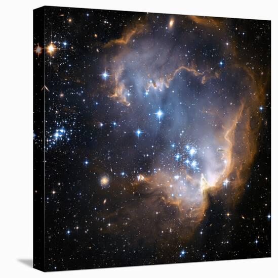 Starbirth Region NGC 602-Hubble Heritage-Stretched Canvas