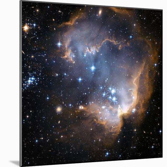 Starbirth Region NGC 602-Hubble Heritage-Mounted Premium Photographic Print