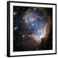 Starbirth Region NGC 602-Hubble Heritage-Framed Photographic Print