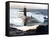 Starboard Bow View of Attack Submarine, USS Los Angeles-Stocktrek Images-Framed Stretched Canvas