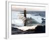 Starboard Bow View of Attack Submarine, USS Los Angeles-Stocktrek Images-Framed Photographic Print