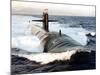 Starboard Bow View of Attack Submarine, USS Los Angeles-Stocktrek Images-Mounted Photographic Print