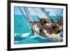 Starboard Down-null-Framed Art Print