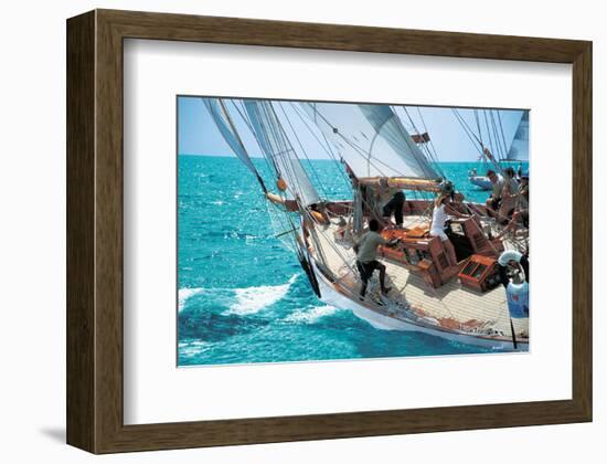 Starboard Down-null-Framed Art Print