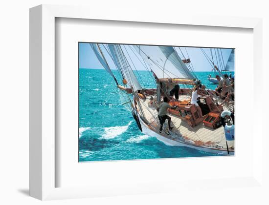 Starboard Down-null-Framed Art Print