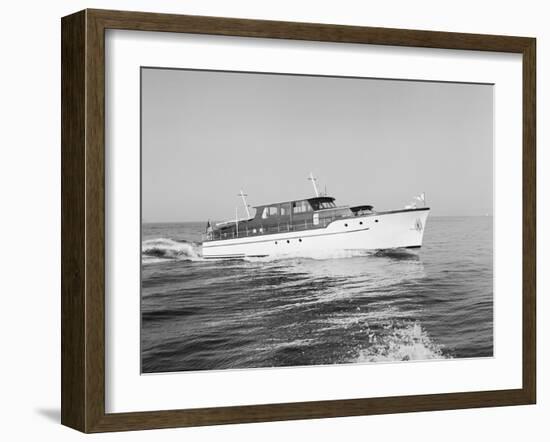 Starboard View of the Copro III-Ray Krantz-Framed Photographic Print