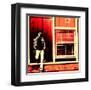 Starchill in Orange-Pascal Normand-Framed Art Print