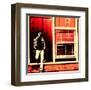 Starchill in Orange-Pascal Normand-Framed Art Print