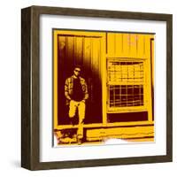 Starchill in Yellow-Pascal Normand-Framed Art Print