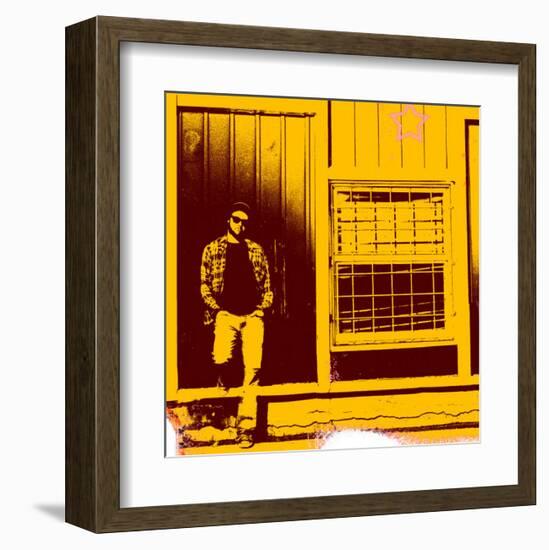 Starchill in Yellow-Pascal Normand-Framed Art Print